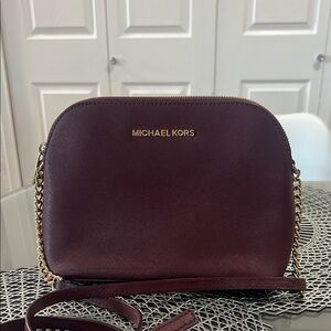 MICHAEL Michael Kors Burgundy Crossbody Bag